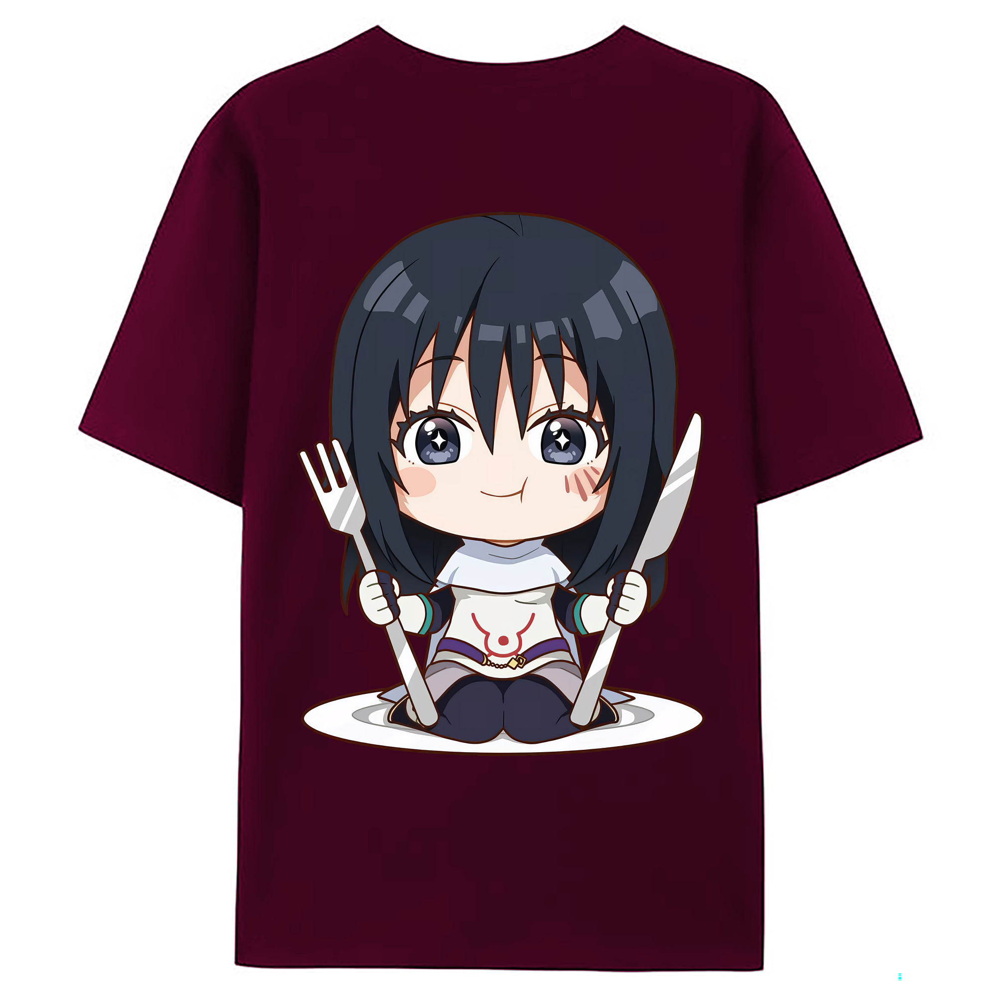 （画像用） 転スラ Regarding Reincarnated to Slime レディース半袖Tシャツ(バックプリント)